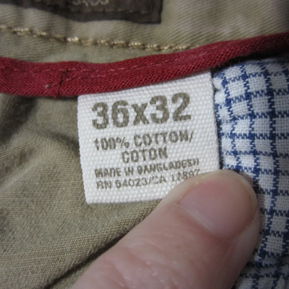 Old Navy Cargo Pants Mens 36x31 Khaki Tan Straight Utility Gorpcore Grunge Y2K‎